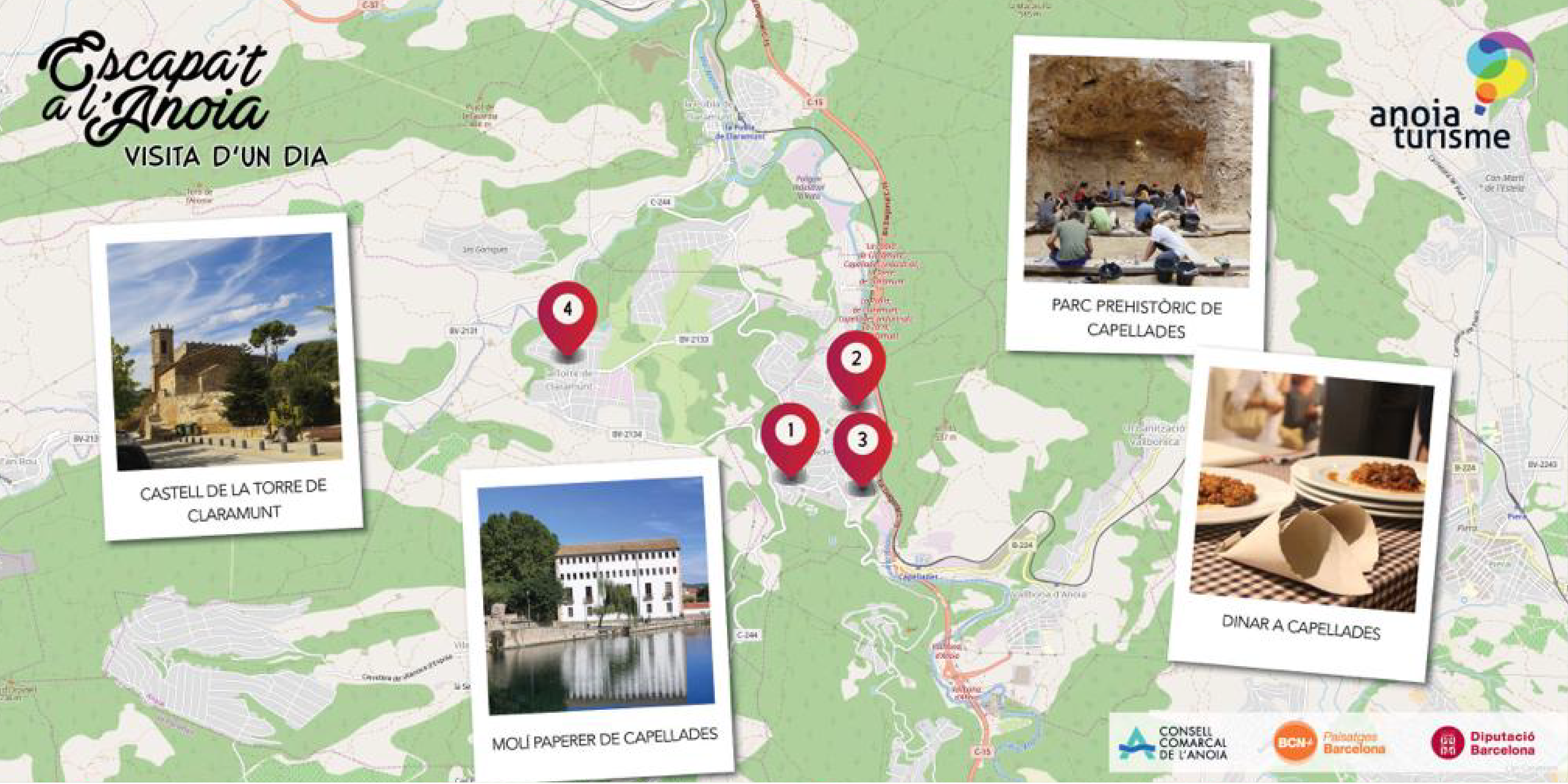 Propostes per gaudir de l’Anoia en un dia