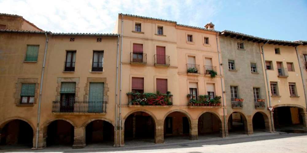 La plaça Gran de Calaf