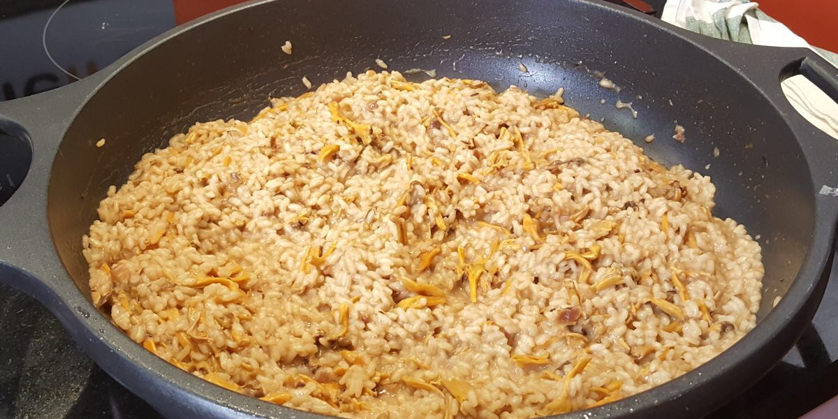 Rissoto amb formatge de Làctics La Tossa